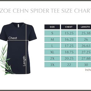 Spinne T-Shirt für Frauen mit Spinne und Spitzen Applikation, Halloween-Oberteil für Mama, Halloween-Kleidung für Lehrer, Spinnen-Top für Frauen Bild 9