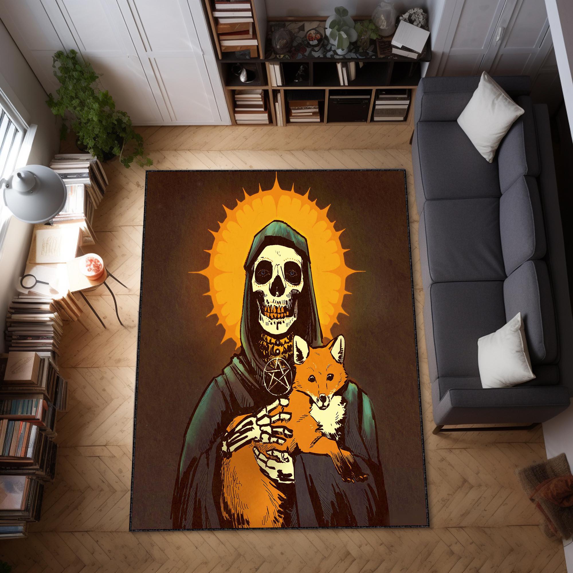 悪魔のラグ、スカルラグ、エリアラグ、フォックスカーペット、新築祝い