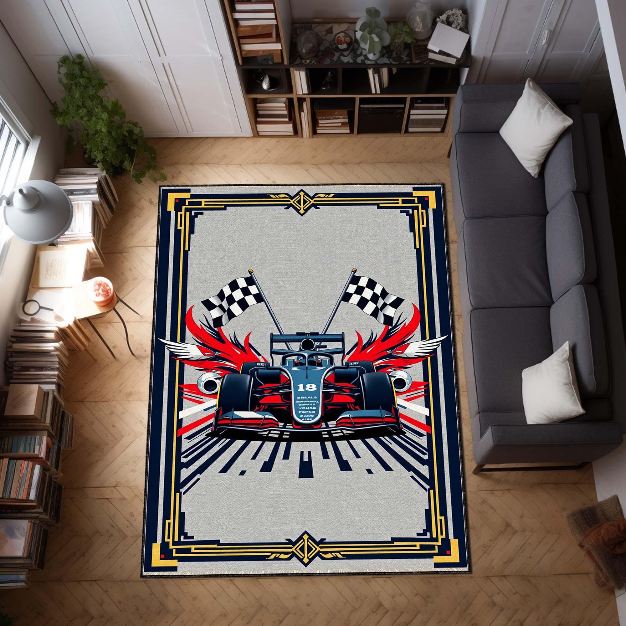 Nascar Area Rug - Etsy