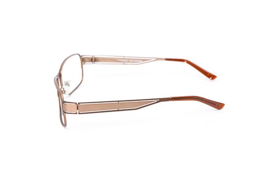Rectangular Titanium Bronze Reading Glasses, Pres… - image 3