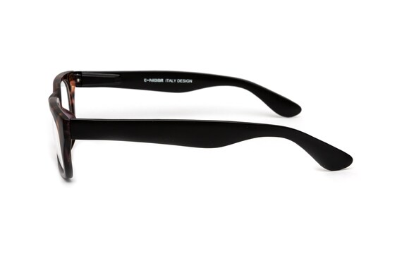 Tortoiseshell Reading Glasses: Rectangular Matte … - image 3