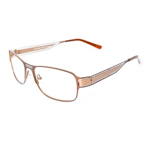 Rectangular Titanium Bronze Reading Glasses, Prescription Eyeglasses Frame, Men’s Optical Glasses