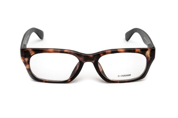 Tortoiseshell Reading Glasses: Rectangular Matte … - image 2