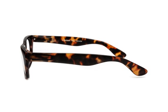 Rectangular Tortoiseshell Reading Glasses - Matte… - image 3