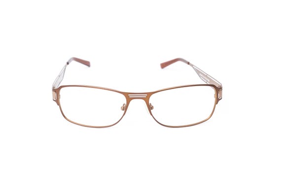 Rectangular Titanium Bronze Reading Glasses, Pres… - image 2