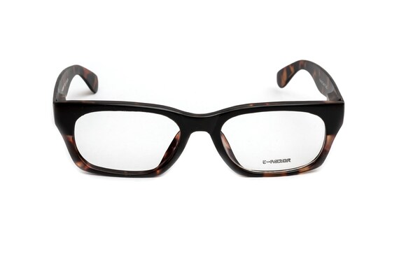 Rectangular Tortoiseshell Reading Glasses - Matte… - image 2