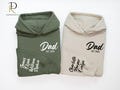 Custom Dad Hoodie with Kids Names on Sleeve, Personalised Father's Day Gift, Dad EST Year Printed Jumpers, New Dad Gift, Birthday Present product logo