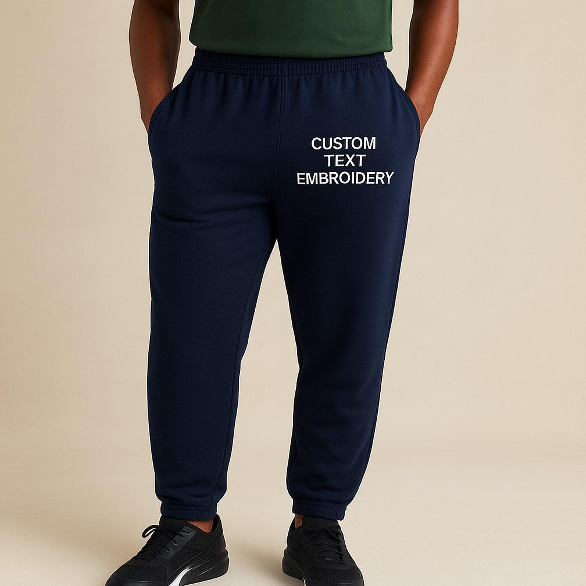 Sweatpants With Writing on The Canada