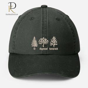 Embroidered FDT Dad Hat, Subtle Anti Trump Pigment Dyed Hat, Funny Political Hat for Democrats, Anti MAGA Gift, Protest Hat Unisex