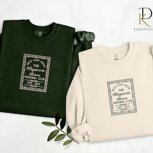 Suéter con el logotipo de la boda de la despedida de soltera bordado, suéteres de despedida de soltera personalizados, sudadera con regalos de boda, futura novia, regalo de fiesta de bodas