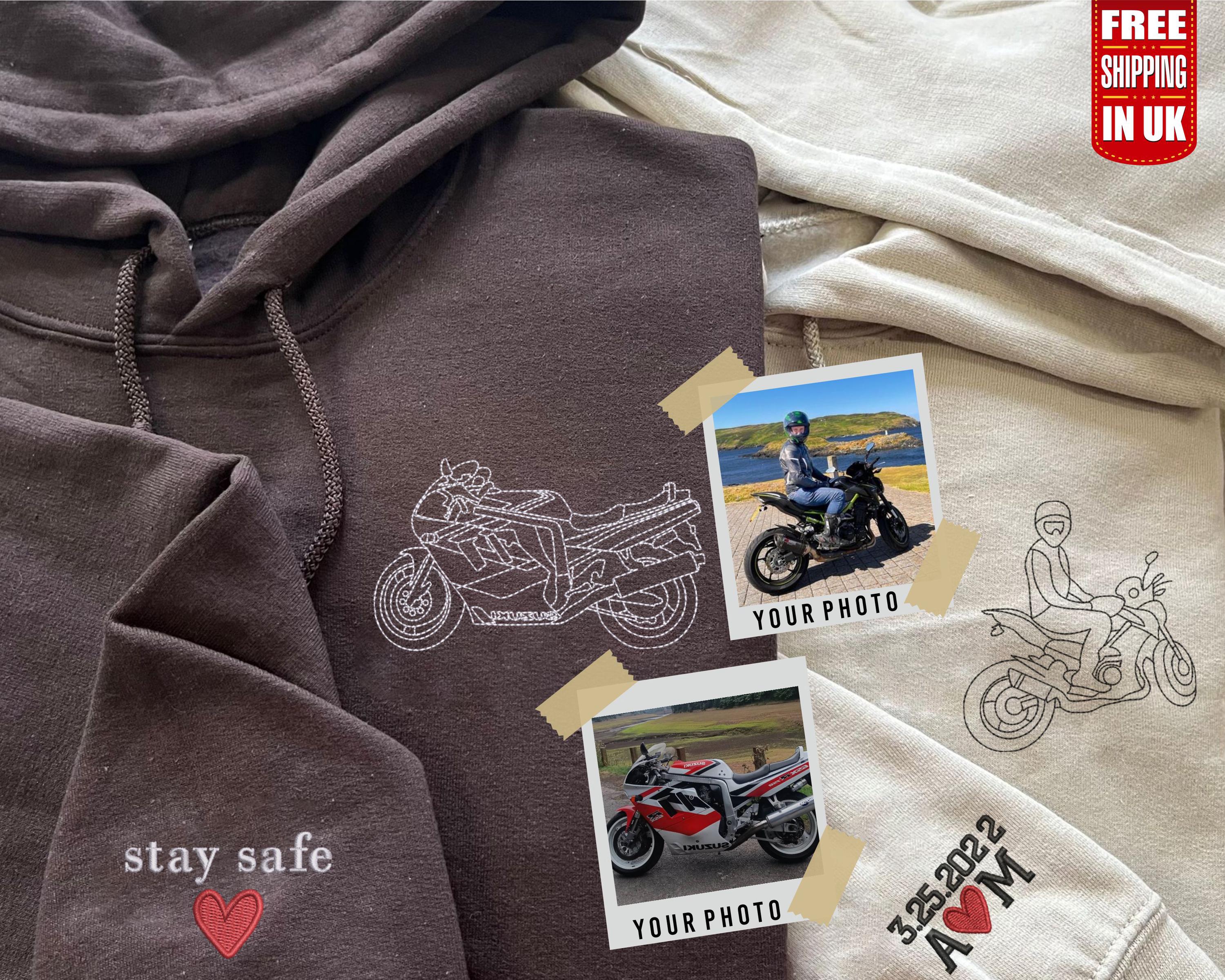 Estampado Espalda Sudadera Bultaco Hombre Sudaderas De Moto España