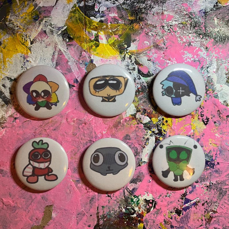 Dandy World Pins - Etsy