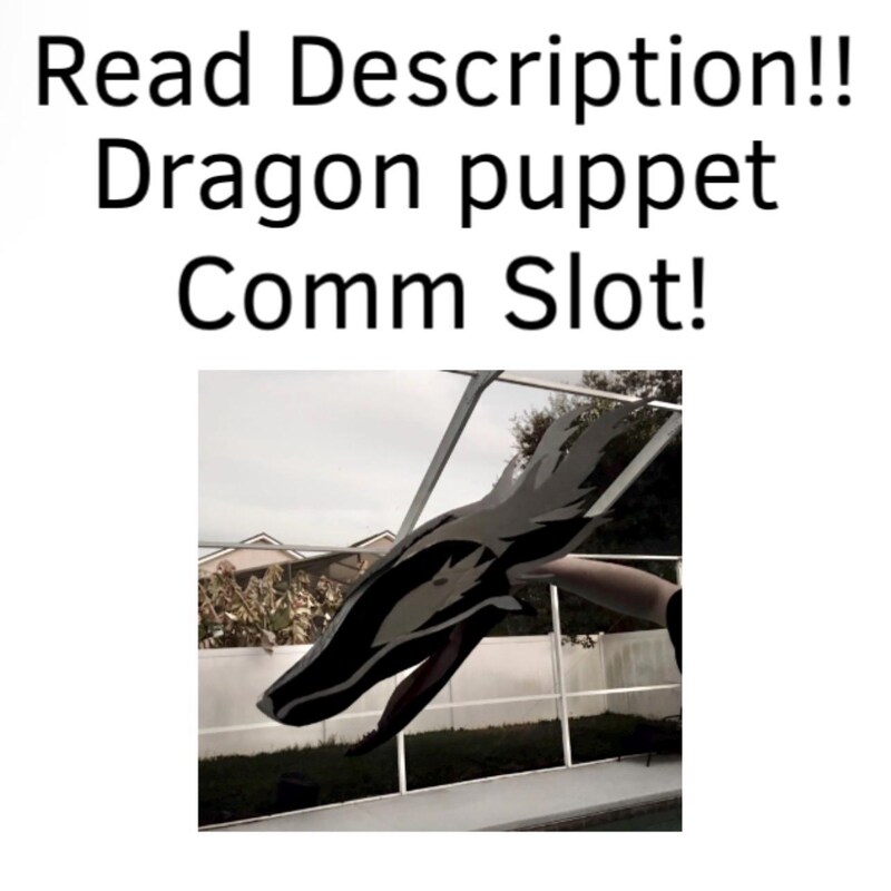Forkscales Dragon Puppets - Etsy