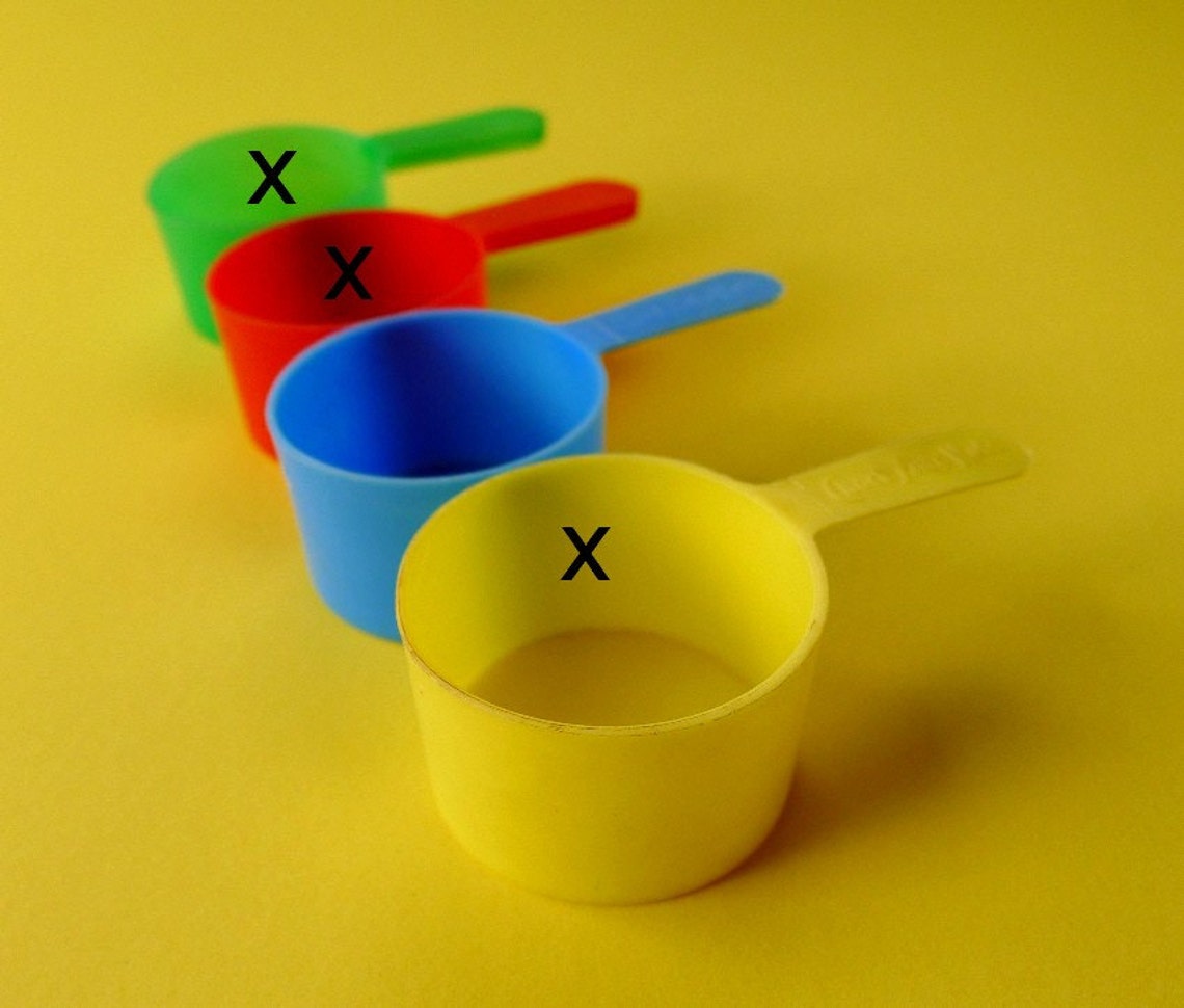 Vintage Chock Full o Nuts Coffee BLUE Measuring Scoop HTF Etsy