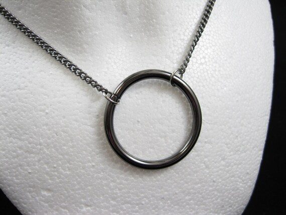 ネックレス・チョーカー SK8ER ROCK Three Pendant ORing Surgical Steel Necklace Steel il_fullxfull.6154747491_sex2.jpg