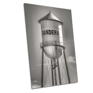 Bandera Texas Water Tower Photo: Rustic Farmhouse Wall Art