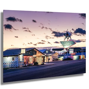 Route 66 Photography Print: Motel Safari, Tucumcari New Mexico