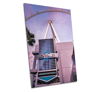 Las Vegas High Roller Photography Art Print - Nevada Wall Decor on Premium Photo Paper, Canvas or Metal, Unique Gift for Home or Office