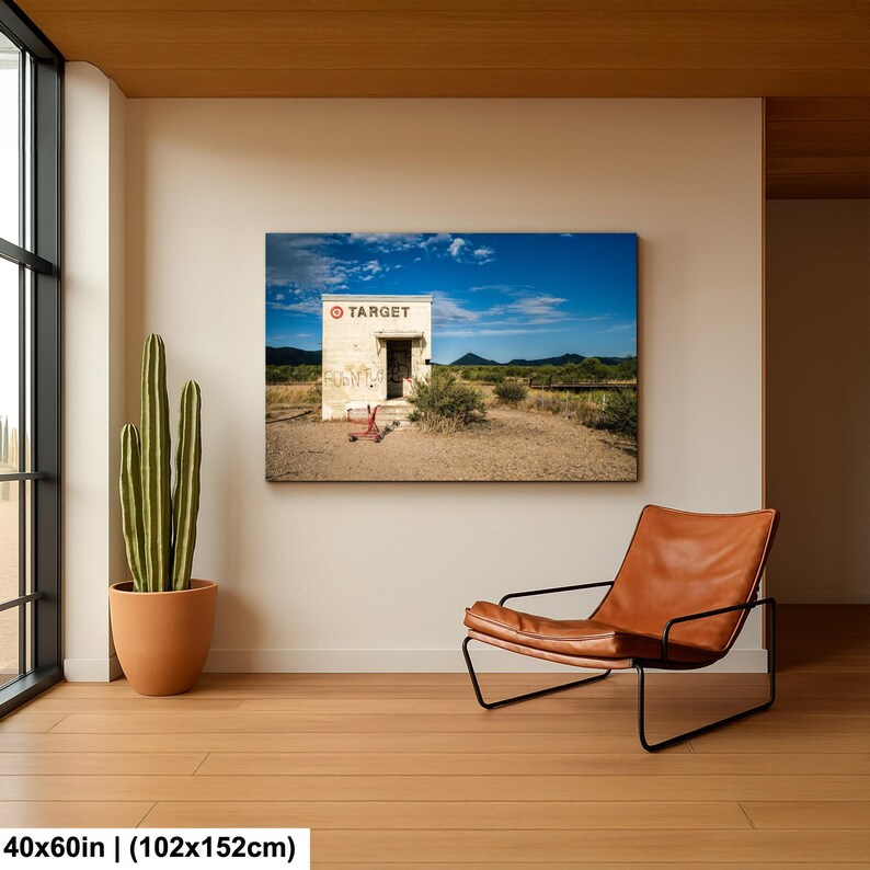 Target Marathon Photo Print: West Texas Roadside Americana Wall Art image 8