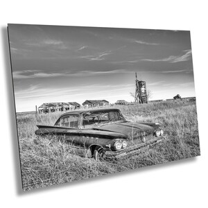 Vintage Car Prints - 1960 Buick Electra 225 Wall Art - Automotive Photography, Black & White Art, Nostalgic Wall Decor
