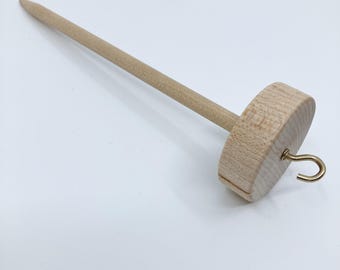 1 1/2 Top Whorl Drop Spindle 6 inches long
