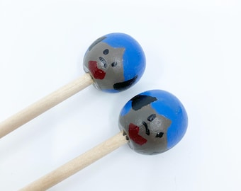 SAJATA-E Wooden Knitting Needles 12 inches