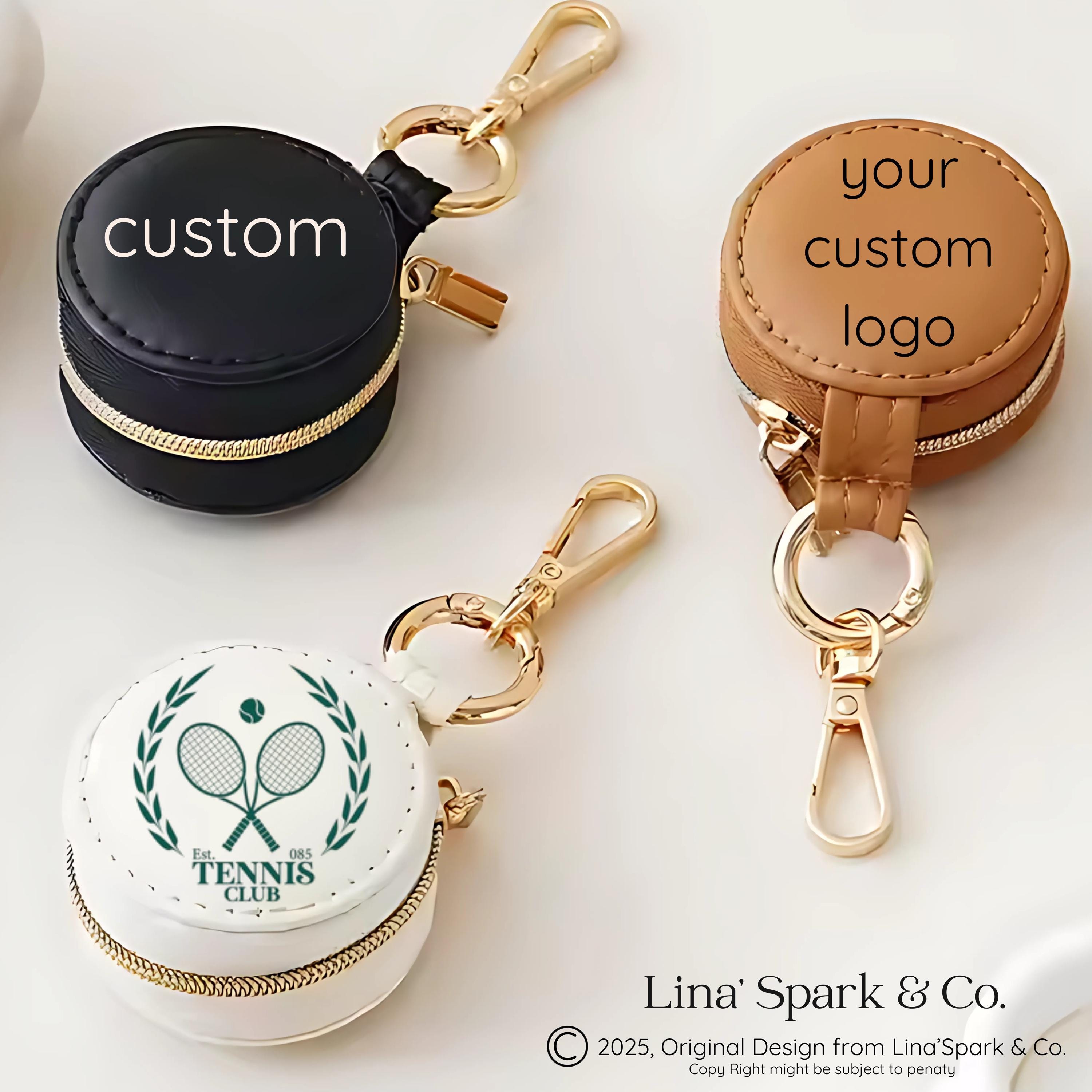 Mini Gym Ring Holder, Leather Ring Holder, Gift Travel Jewelry Case Keychain Ring Holder Bridesmaid Gift Wedding Gift, Custom Logo, Custom