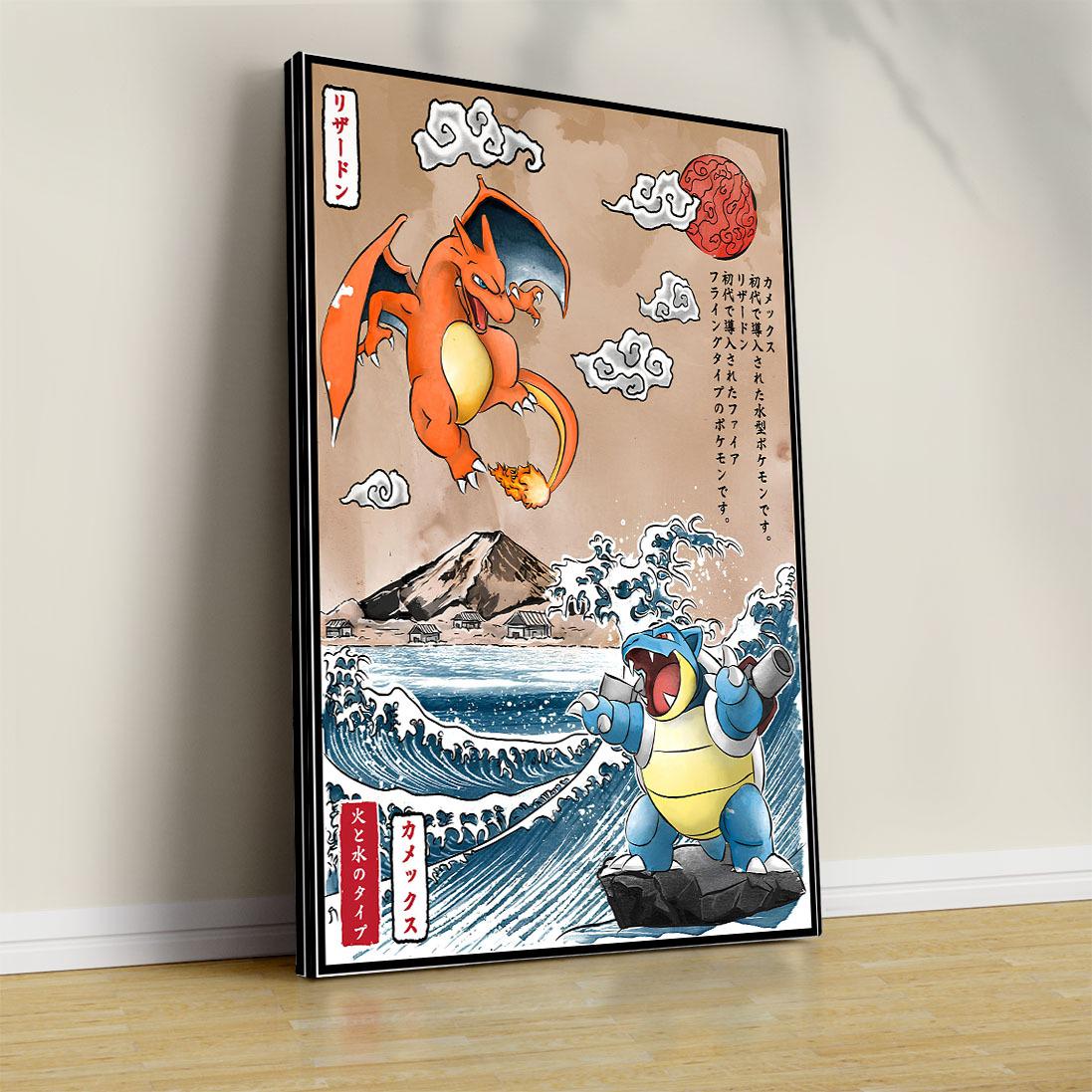 Discover Charizard Anime Print Wall Art and Posters for Fans