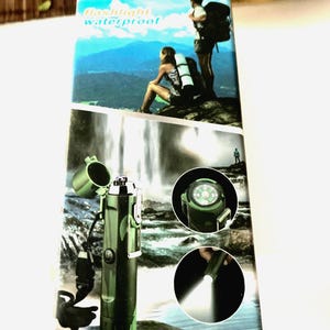 USB LIGHTER MULTIFUNCTIONAL Lighter Plasma Gadget Gifts Women Electric Lighters Outdoor Camping Cigarette Candle Torch Compass Gifts for Men