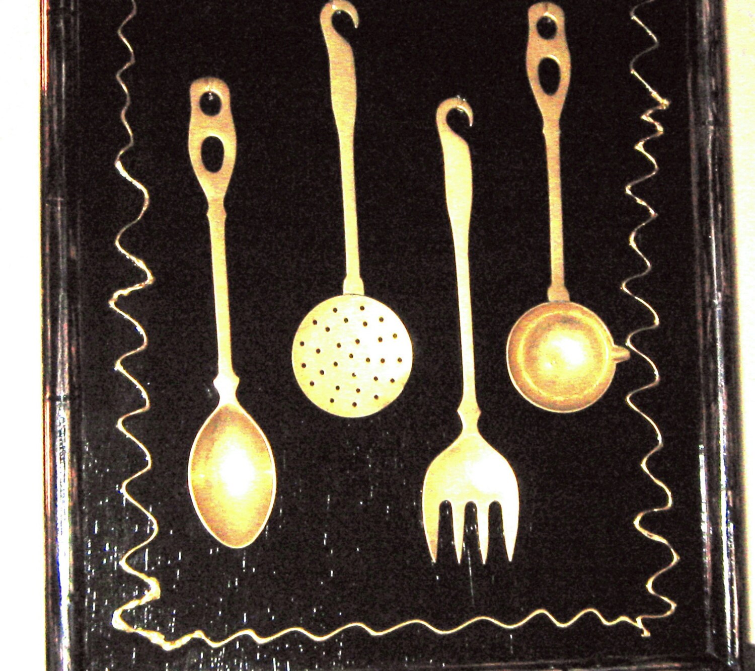 Kitchen Wall Hanging Kitchen Wall Art Handmade Etsy