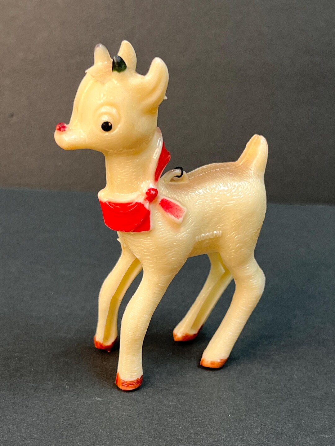 1950s Rudolph the Red Nosed Reindeer Vintage Christmas Ornament - Etsy