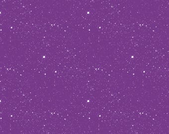 Tela Regency Purple Starry Night! 100% algodón. Nuevo diseño exclusivo. Disponible en metros, fat, long y cuartos. Ideal para patchwork, patchwork, estrellas, espacio y galaxias. Color violeta.