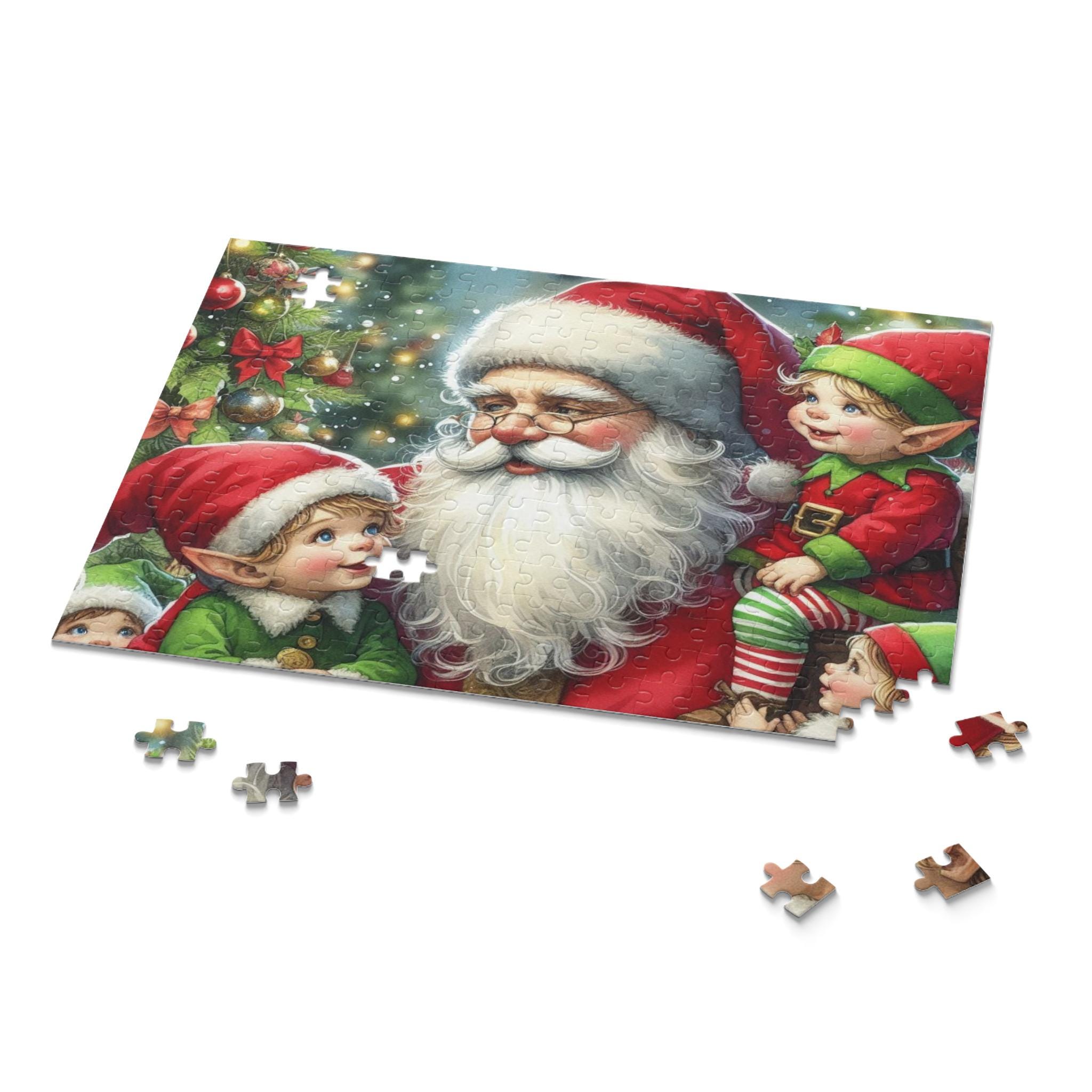 NEW Santa's Elves Puzzle Father Christmas Festive Fun Jigsaw Sizes