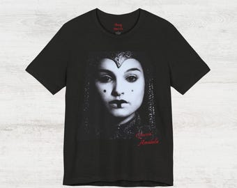 Königin Amidala Star Wars inspiriert Unisex T-Shirt, Grafik-T-Shirt, Möge die Macht mit dir sein Shirt, Sci-Fi Fashion, Film Merch, Geschenk für Fans
