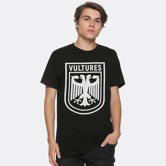 カニエウエスト YE VULTURES ロゴ Tシャツ ネイビー Kanye West Vultures Logo T-shirt, Men's Women's Sizes (KNW