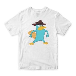 Perry the Platypus T-Shirt, Phineas and Ferb Shirt, Men&#39;s Women&#39;s Sizes (PRR-77520)