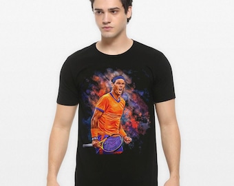 Rafael Nadal Tennis T-Shirt, Men&#39;s Women&#39;s Sizes (SPT-02994)