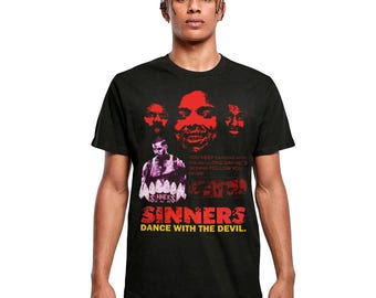 Sinners Dance with the Devil T-Shirt, Men's Women's Sizes (SNN-430123)