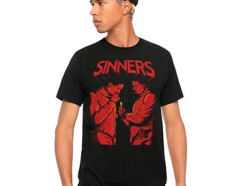 Sinners Michael B. Jordan T-Shirt, Men's Women's Sizes (SNN-460123)