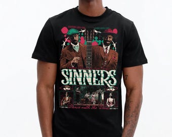 Sinners 2025 Michael B. Jordan T-Shirt, Men's Women's Sizes (SNN-756201)