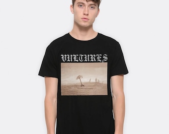 Camiseta con el álbum Vultures de Kanye West, tallas para hombre y mujer (KNW-970521)