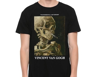 T-shirt Vincent van Gogh The Sadness Will Last Forever, heren-damesmaten