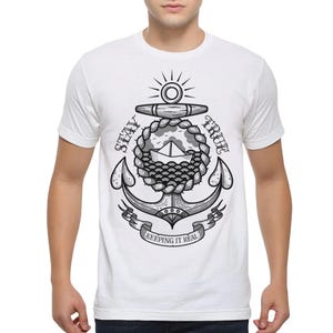 Deez Nuts Stay True T-shirt, herr- och damstorlekar (MSC-02004)
