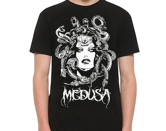 Medusa Gorgon Graphic T-Shirt, Men's Women's Sizes (MED-67811)