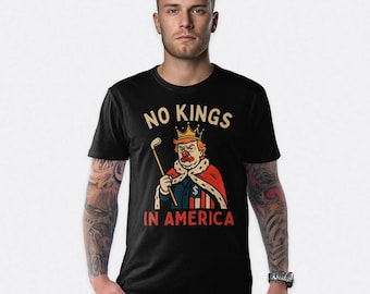 No Kings In America T-Shirt, Men's Women's Sizes (PCT-622510)