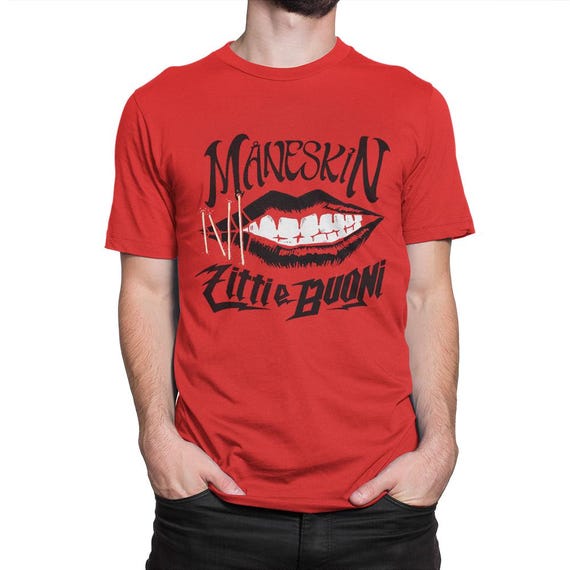 Maneskin - Zitti E Buoni T-shirt, Men's Women's Sizes - Etsy
