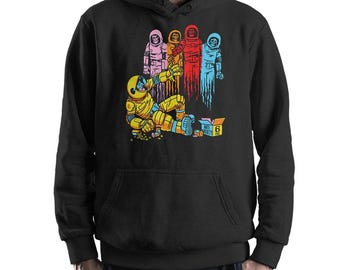 Astronaut Inspired Arcade Game Hoodie and Sweatshirt / Unisex Sizes (GAM-52111)