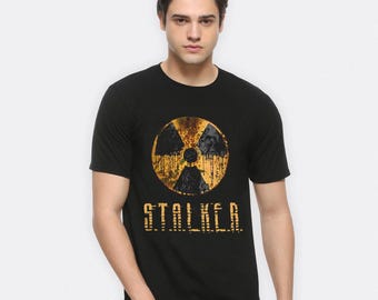 Camiseta con el logo de S.T.A.L.K.E.R., Camiseta STALKER, Tallas para hombre y mujer (STL-421160)
