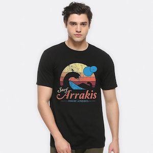 Dune Surf Arrakis House Atreides T-Shirt, Men&#39;s Women&#39;s Sizes (DUN-123351)