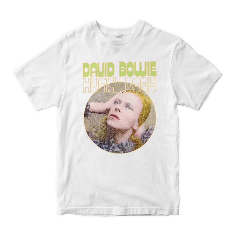 David Bowie Hunky Dory T-Shirt - Unisex Adult Soft Cotton Tee - View #4